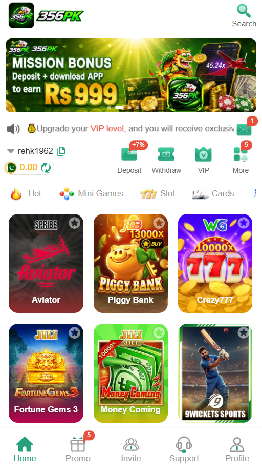 356pk game image for andriod